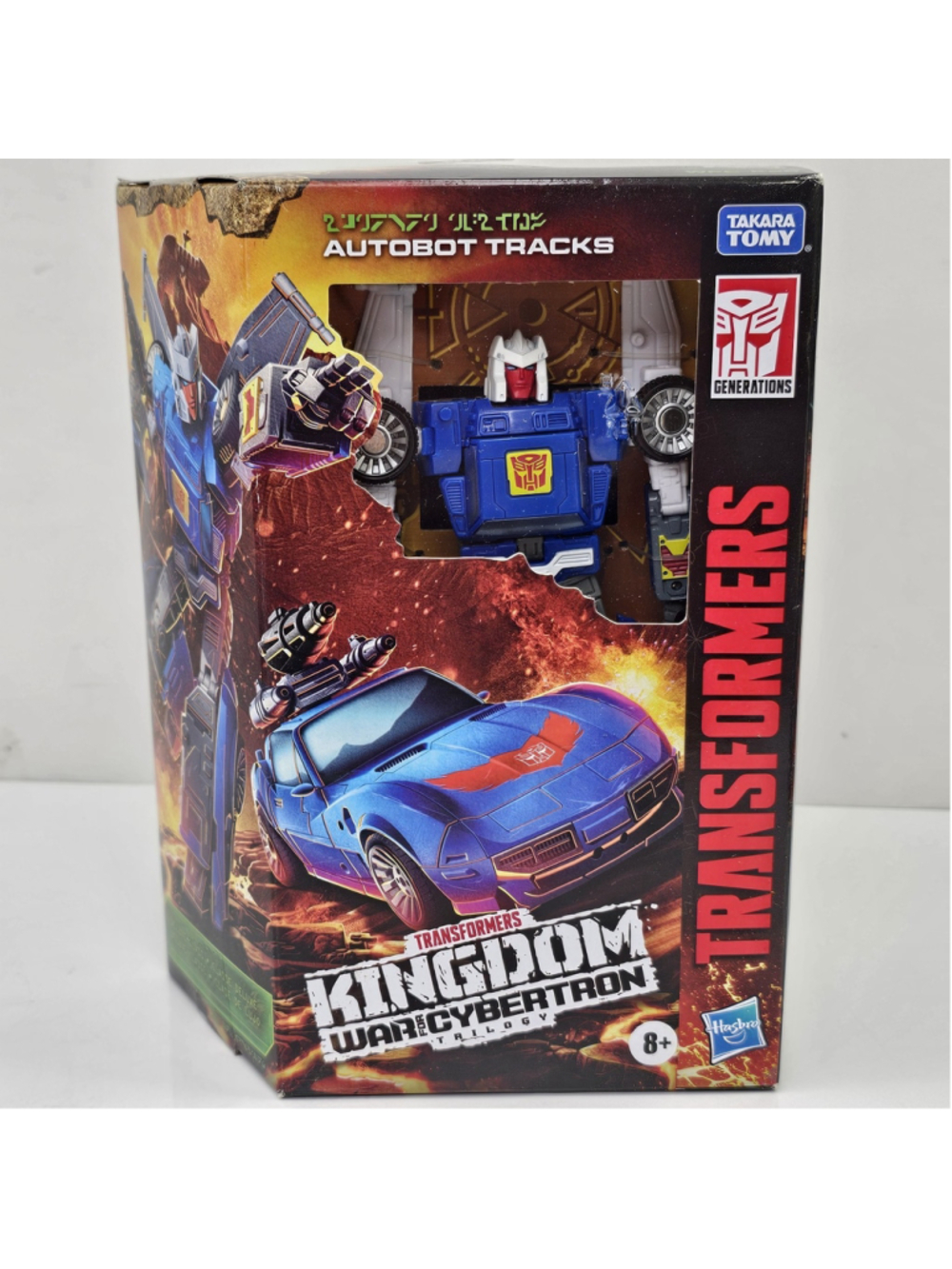 SEALED Transformers Kingdom WFC-K26 Autobot Tracks Hasbro Toy NEW
